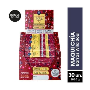 Wild Soul Bar Regular Maqui Chia 35G 30U