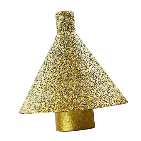 Ioensy - Broca De Fresado De Diamante Biselado Redondo Con Chaflán De Diamante Para Porcelana De Mármol De Cerámica Grande