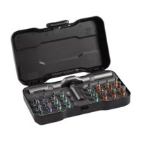 Ioensy - Juego De Destornilladores De Trinquete 24 En 1, Herramienta De Reparación Profesional Resistente Que Ahorra Trabajo.