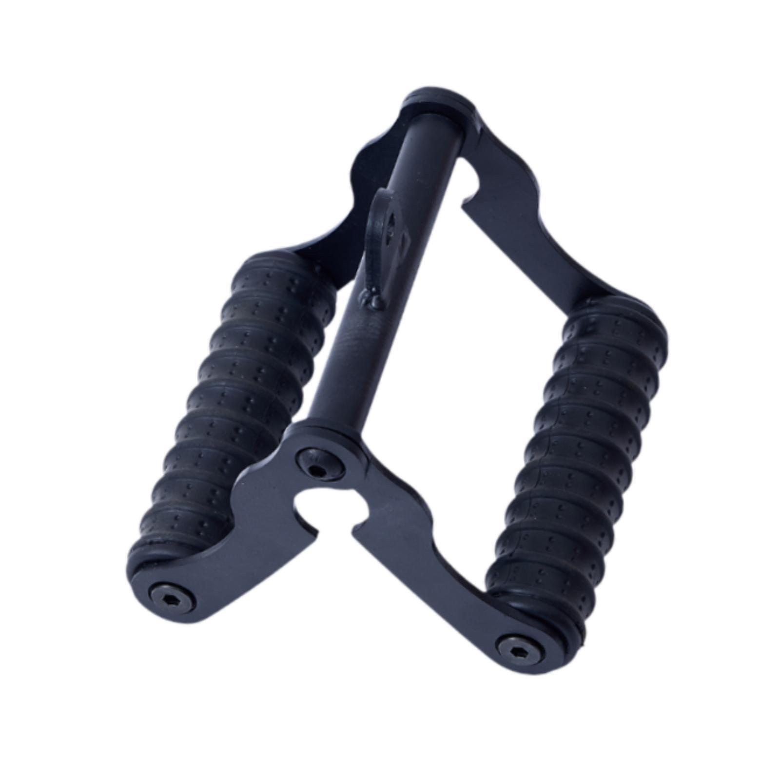 Magideal - Mango , Mango De Tracción Hacia Abajo Lat, Accesorios De Tracción Hacia Abajo Lat, Accesorio De Remo, Mango De Barra En V Para Entrenamiento Negro