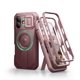 thumbnail image 1 of Funda Dexnor para iPhone 17 MagSafe con soporte ajustable (granate), 1 of 7