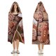 thumbnail image 3 of Hombre de Jengibre Manta Capa con Capucha Anti-Bolitas, Manta de Lana Ártica Suave, Manta Portátil de Felpa Ligera y Lujosa, Poncho para Siesta en Casa y Oficina, 100*130cm, 3 of 6