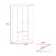 thumbnail image 3 of Closet 3 Puertas 2 Cajones Austral 180x90x47 Cm Milan Y Blanco, 3 of 3