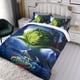 thumbnail image 3 of Juego de Funda de Edredón El Grinch Desmarcar 3 Piezas 140cm x 210cm, 3 of 6