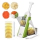 thumbnail image 1 of Mandolina Once For All cortadora de alimentos grosor ajustable picadora de verduras segura, 1 of 7