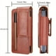 thumbnail image 2 of Stylish Leather Phone Belt Bag For Samsung Galaxy Z Fold4 & Fold3 - Keep Your Phone & Pen Secure!, 2 of 3