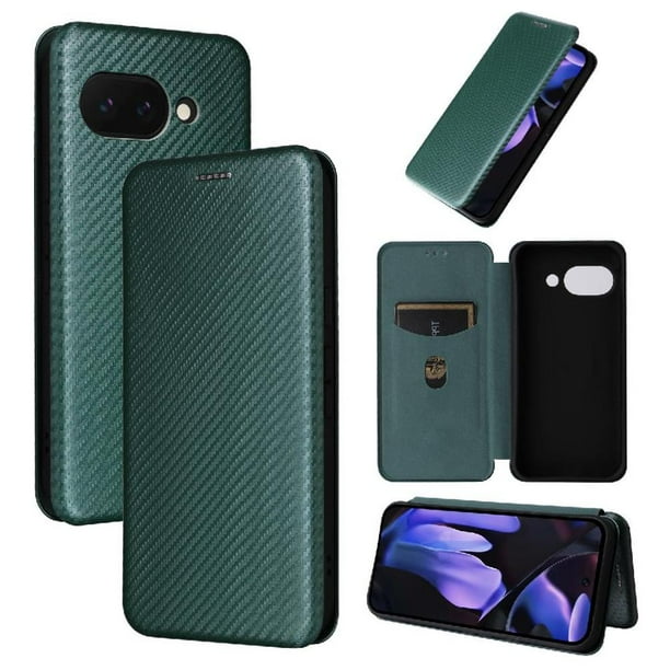 Funda Flip para FOXDOCK Google Pixel 9A - Funda magnética de negocios, funda protectora delgada