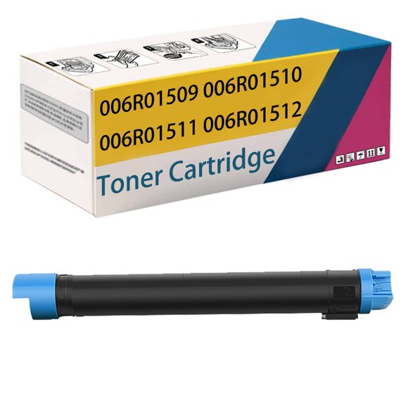 006R01509 006R01510 006R01511 006R01512 Cartuchos de tóner compatibles de reemplazo para impresoras Xerox AltaLink C8030 C8045 C8055 WorkCentre 7556 7830i, alto rendimiento 26.000 páginas cian