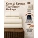thumbnail image 2 of Juego de sábanas Good Sleep Bedding Twin XL 4 piezas color marfil, 2 of 8