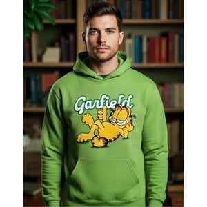 Nickelodeon - Polerón Adulto Garfield N806003-32 Verde M