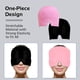 thumbnail image 3 of Gel Cold Headache Ice Cap Migraine Relief Pressure Relaxation Pain Head Heat Treatment Eye Mask Stress Pain Relief Sleep Tool, 3 of 3