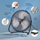 thumbnail image 5 of Ventilador de piso industrial NEXAIR de 20" con 3 velocidades, metálico y de alta velocidad, 5 of 6