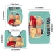 thumbnail image 3 of Juego de 3 Alfombras de Baño Pat Y Mat Terciopelo Coral, 3 of 6