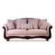 thumbnail image 2 of Sofa Catania 3 Cuerpos Clásico Tela Velvet Beige, 2 of 7