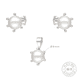 thumbnail image 5 of Conjunto de Plata 925 Pistilo con Perlas 8 mm, 5 of 6