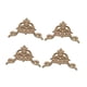 thumbnail image 5 of Apliques De Madera De 4 Piezas Talladas Aplicadas De Madera Para El Estilo De Decoración Del Armario Del Armario D, 5 of 5
