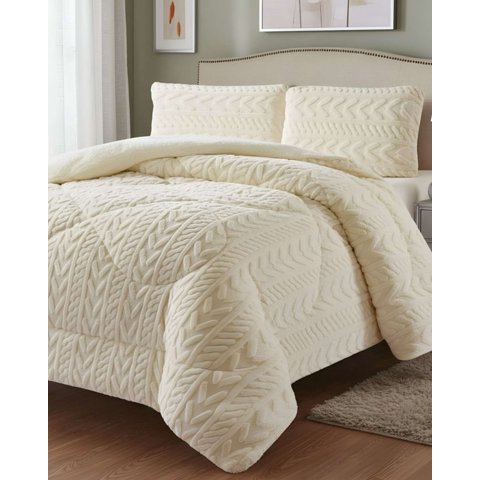 Tengfei - Cobertor Elegante De Invierno Con Chiporro King11