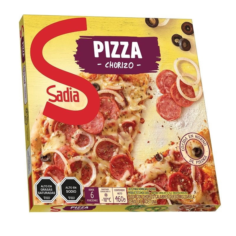 Pizza Chorizo 460 g Sadia