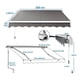 thumbnail image 3 of Toldo Con Brazo Retractil Terrazas 3x2.5 Mts Gris, 3 of 3