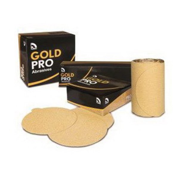 Rollo de papel abrasivo U.S. Chemical & Plastics P320 Gold, 6 pulgadas