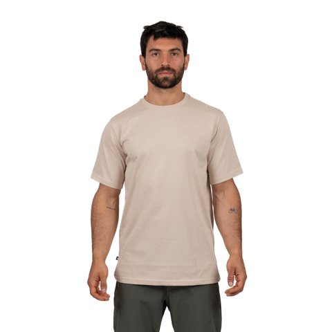 Polera Hombre Manga Corta Nepal Lhotse Beige S