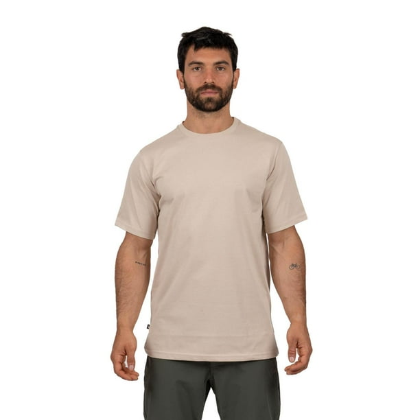 Polera Hombre Manga Corta Nepal Lhotse beige M