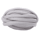 thumbnail image 5 of Relleno De Hilo De Lana Grueso Para Tejer Suave Para Bufanda, Suéter, Cerca De Cama, Ganchillo, Gris Humo, 5 of 5