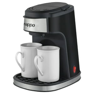 Cafetera Nappo 450W Filtro Permanente Extraíble + 2 Tazas