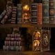thumbnail image 4 of Rompecabezas 3D de madera para estantería NEXTIPS Book Nook, set de casa en esquina, 4 of 9