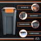 thumbnail image 4 of Cubo de almacenamiento de pellets Traeger Grills BAC637 Stay Dry, capacidad de 10 kg, 4 of 8