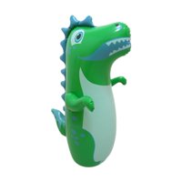 Magideal - Saco De Boxeo Inflable 3D Para Niños, Saco De Arena Para Reducir El Estrés, Ejercicio, Fitness, Juguetes Para Niños, Boxeo, Gimnasio, Interior, Adulto Verde