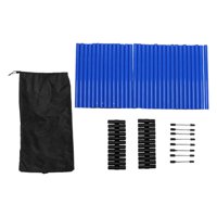 Ioensy - Sticks De Entrenamiento De Fútbol 6 Pies Ajustables Para El Entrenamiento De Baloncesto Mejora La Agilidad Azul