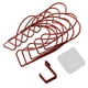 thumbnail image 2 of Organizador De Gorras, Soporte De Exhibición, Estante De Almacenamiento Multiusos, Estante Para Sombreros Duradero, Color Rojo, 2 of 3