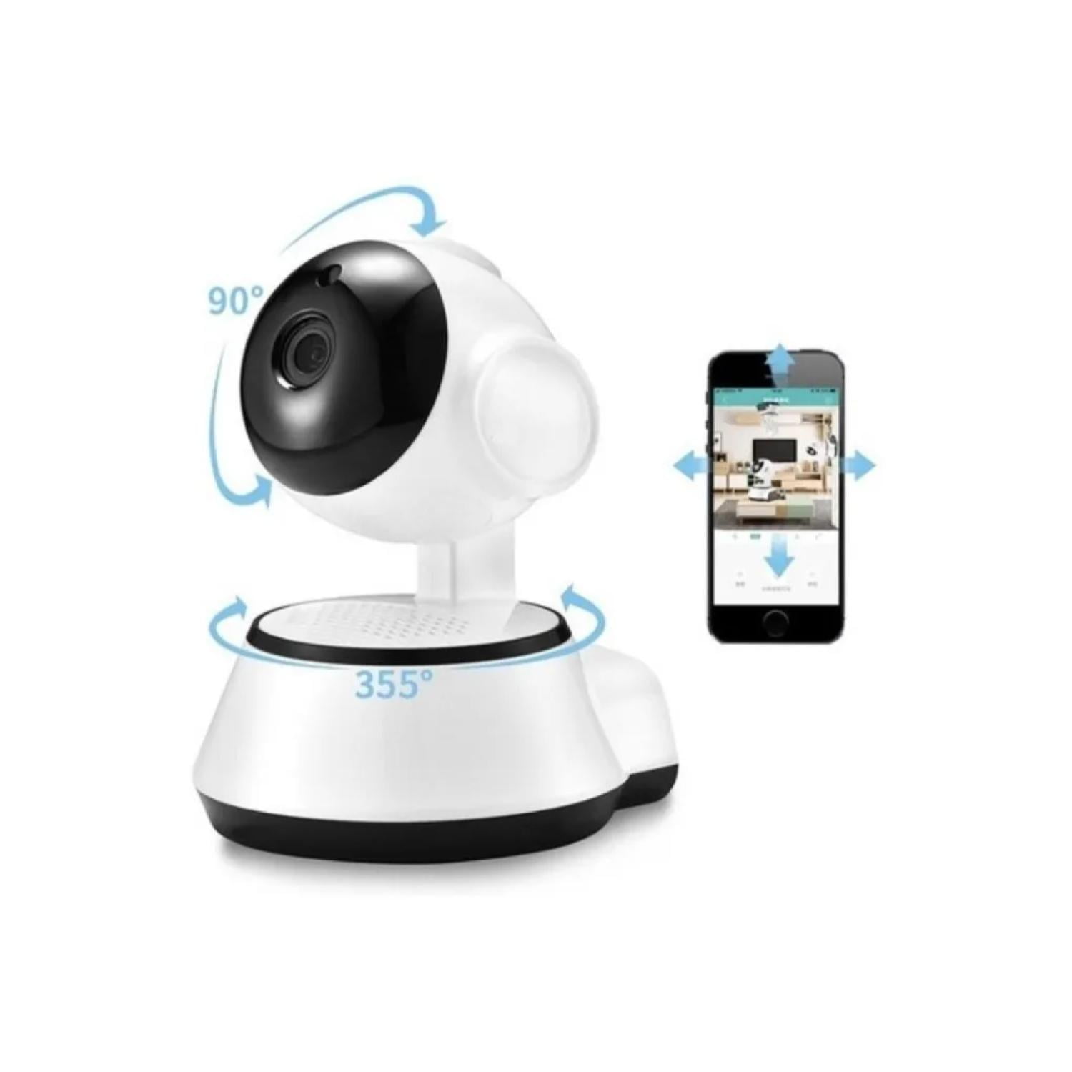 Philco - Camara De Seguridad Ip Wifi Hd 720p Con App Blanco