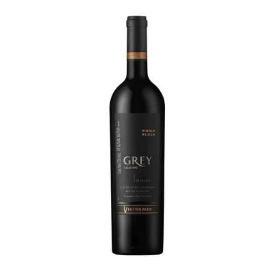 Vino Tinto Merlot Premium Botella 750 Cc Grey