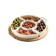 thumbnail image 1 of Bandeja para Aperitivos Redonda Base Madera, 1 of 7