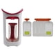 thumbnail image 2 of Exprimidor De Alimentos Para Bebés Organizador Bolsa De Almacenamiento Puré Empaquetadora Roja, 2 of 5