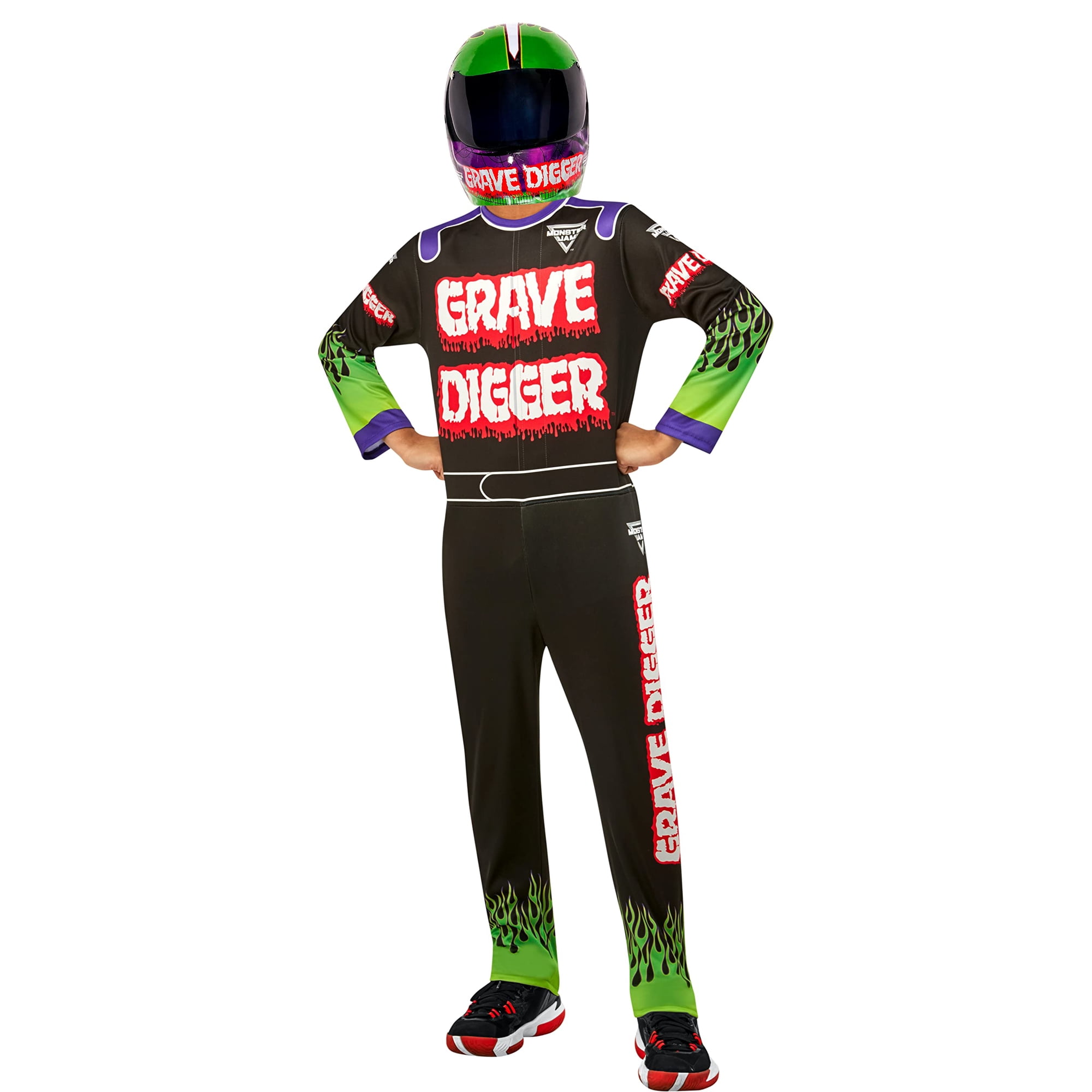 Disfraz Rubies Monster Jam Grave Digger Para Niños Y Niños M