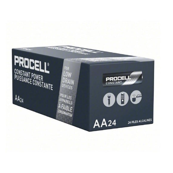 Batería Duracell Procell tamaño AA, paquete de 48