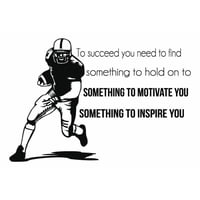 Rienda Libre Graphics - Decomural To Succeed American Football Sports Ws-43036