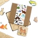 thumbnail image 3 of Plantillas de madera Nakleo 20 piezas Mascotas 9,5 x 9,5 cm, 3 of 5