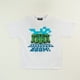 thumbnail image 1 of Polera Manga Corta Niño Blanco Creepers Boom Minecraft, 1 of 4