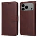 thumbnail image 1 of Funda Billetera para iPhone 17 Pro Max con Porta Tarjetas y Soporte Ajustable Marrón, 1 of 5