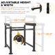 thumbnail image 4 of Soporte ajustable para colmena MayBee de metal, 41-53 cm de altura, 4 of 8