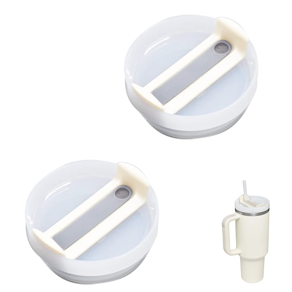 Aeskeia - Tapa De Vaso De 1182 Ml Compatible Con Stanley Quencher De 40 Oz, Paquete De 2