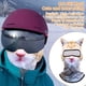 thumbnail image 4 of Máscara de esquí con forma de pasamontañas 3D con forma de gato con orejas y protección solar UV, co, 4 of 6