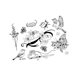 thumbnail image 1 of Paquete de Tatuajes Temporales Mágicos Inked & Ensorcelled de Neva Nude, 1 of 3