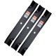 thumbnail image 1 of Cuchillas para cortacésped Grasscool 137 cm pack de 3 con agujero de 5/8 ", 1 of 9