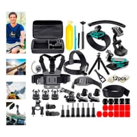 Genérico - Kit Maleta Gopro Accesorios Para Camara Deportiva 50 Piezas