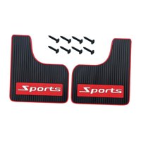 Magideal - Guardabarros De Coche, Guardabarros Resistentes A Los Arañazos Con Hardware, Guardabarros Automotriz Sin Colisión, Guardabarros De Coche Para Camión, 2 Piezas